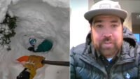 The Phone Signal That Wouldn’t Move: How One Text Message Saved a Buried Skier’s Life