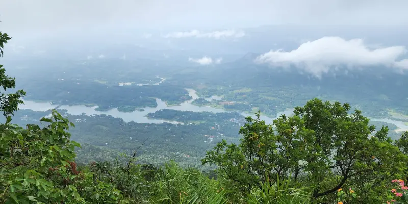 View of Ilaveezha Poonchira