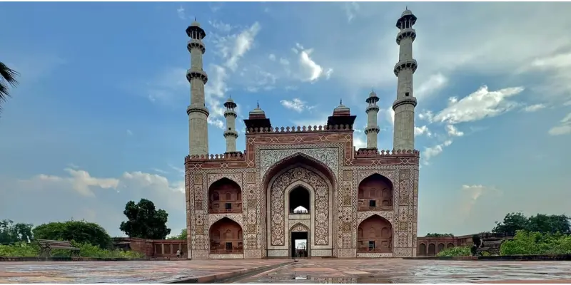 View of Akbar's Tomb