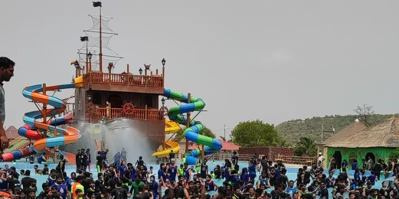 View of Amarnath waterpark