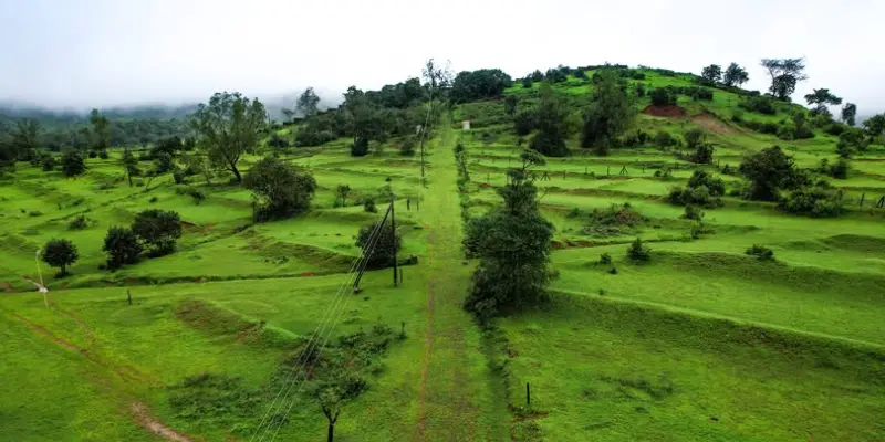 Amba Talat Hill Station View View of Amba Talat hill station