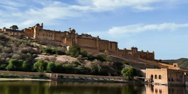 View of Amer fort