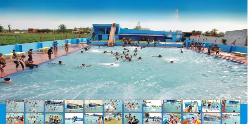 View of Amroha Water Park and Play Station