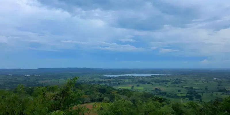 View of Ananthagiri Hills