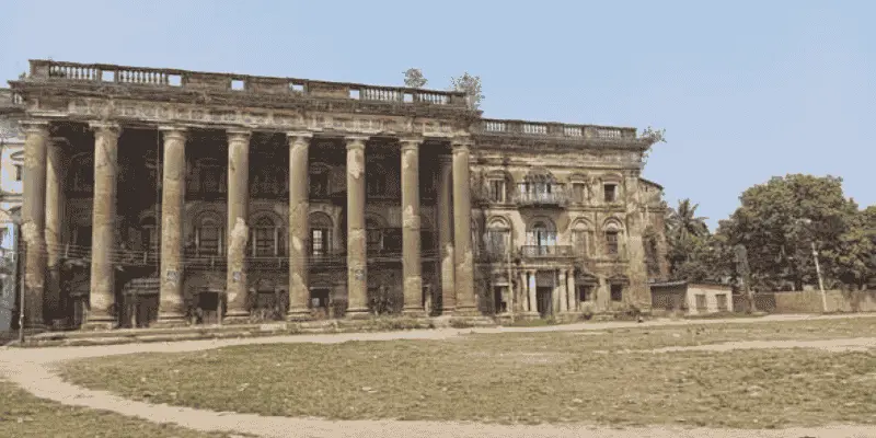 View of Andul rajbari