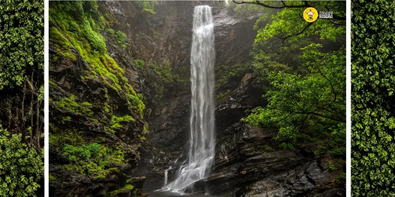 View of Arishina Gundi Waterfalls