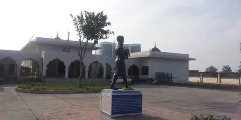 View of Badkhalsa Memorial