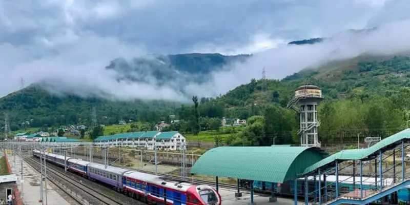 View of Banihal hills