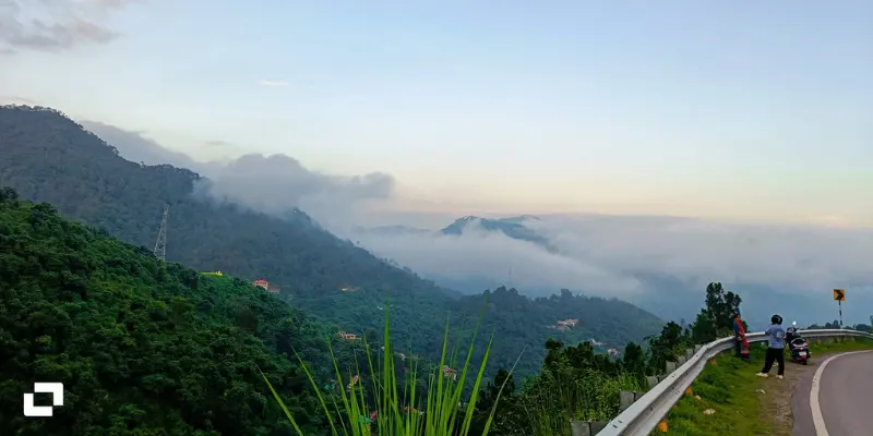 Barog Hills View View of Barog hills