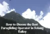 How to Book the Best Paragliding Operator in Solang Valley, Manali - Post Thumbnail