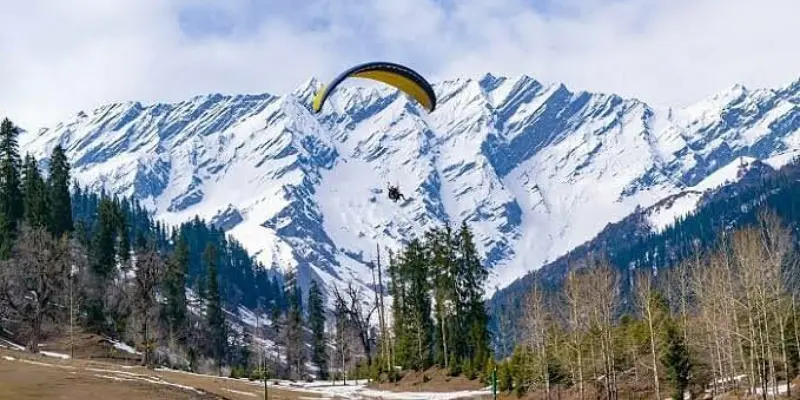 Best Time For Paragliding In Solang Valley Manali Solang Valley Paragliding Timing