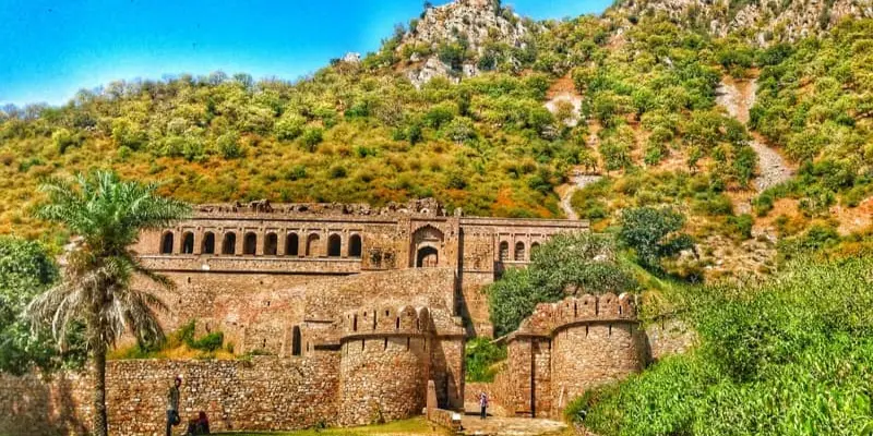 View of Bhangarh fort