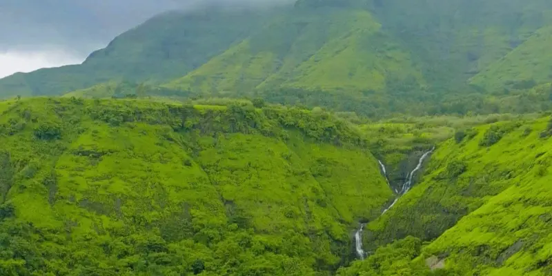 View of Bhivpuri waterfall