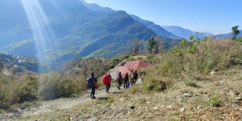 Famous chopta Tunganath trek in Uttarakhand