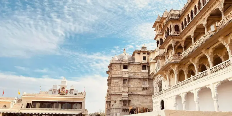 City Palace Udaipur View View of City Palace Udaipur