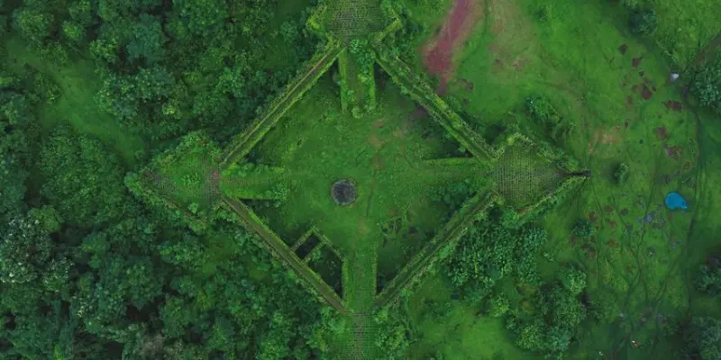 Corjuem Fort View View of Corjuem fort