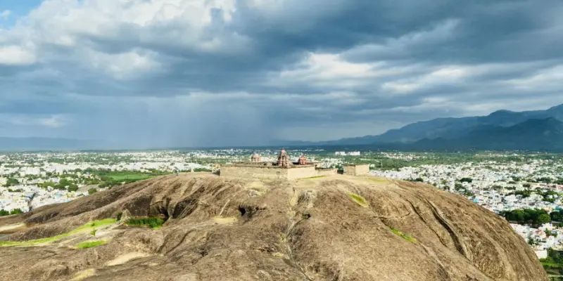 View of Dandigul town
