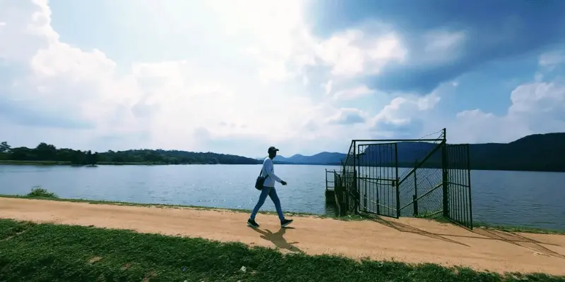 Dangbora Dam View View of Dangbora dam