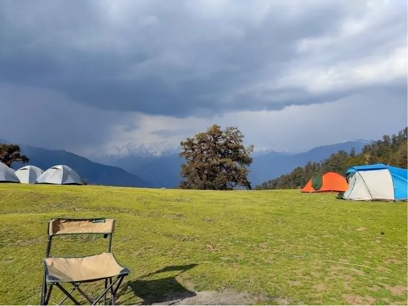 View of Dayara Bugyal Trek