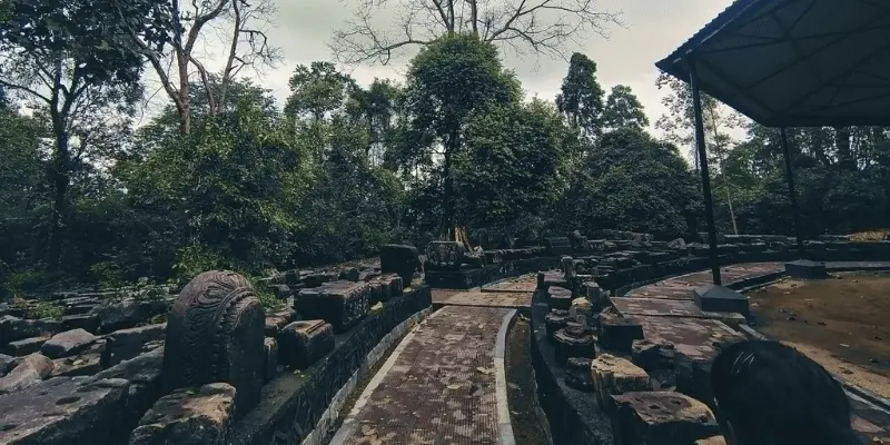 Deopahar Archaeological Site View View of Deopahar archeological site