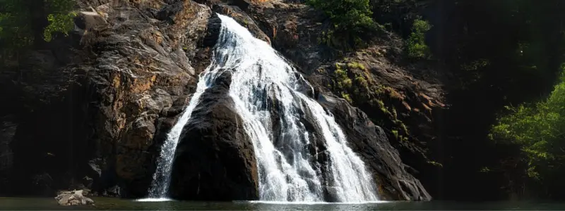 Dudhsagar Waterfalls South Goa Dudhsagar Waterfall in South Goa