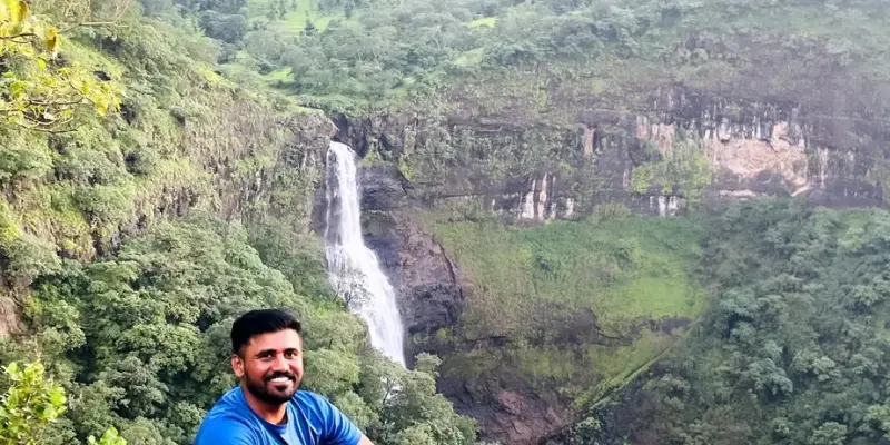 View of Dugarwadi waterfall