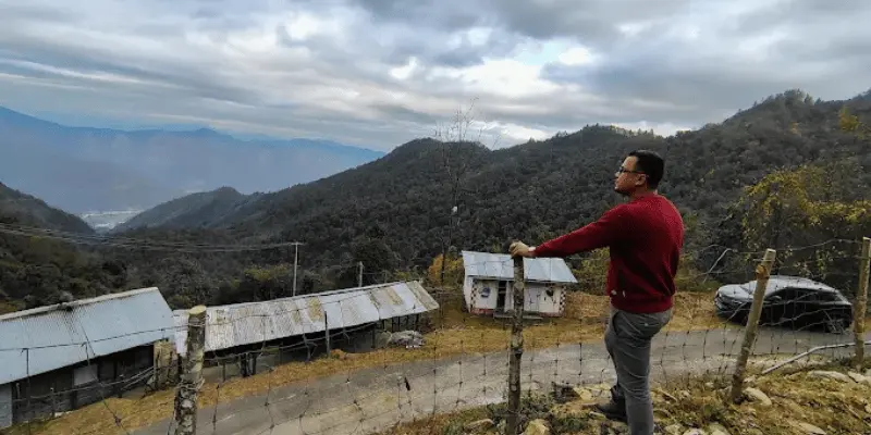 View of Eaglenest wildlife sanctuary