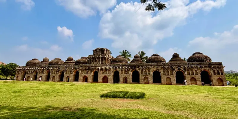 View of Elephant Stables