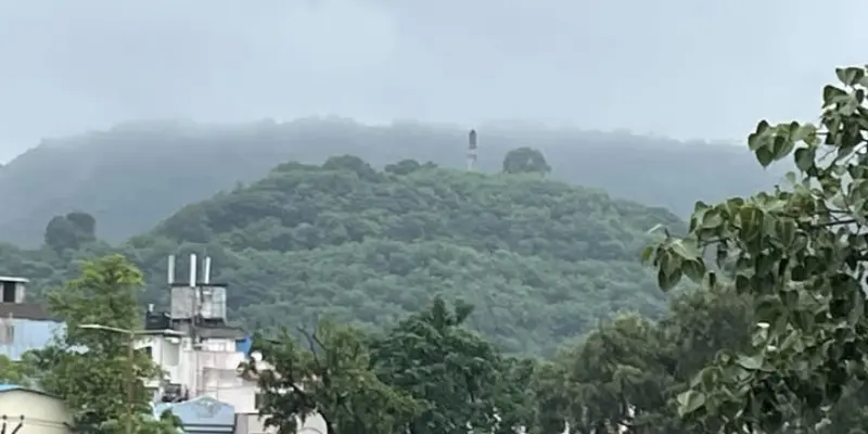 View of Gandhi hills