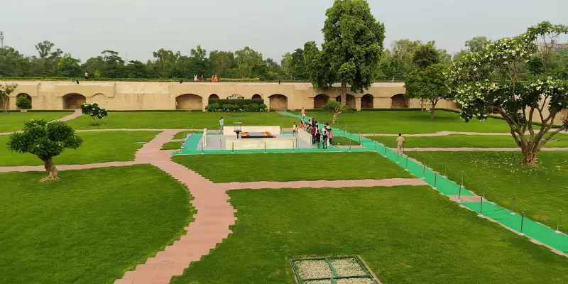 View of Gandhi Samadhi