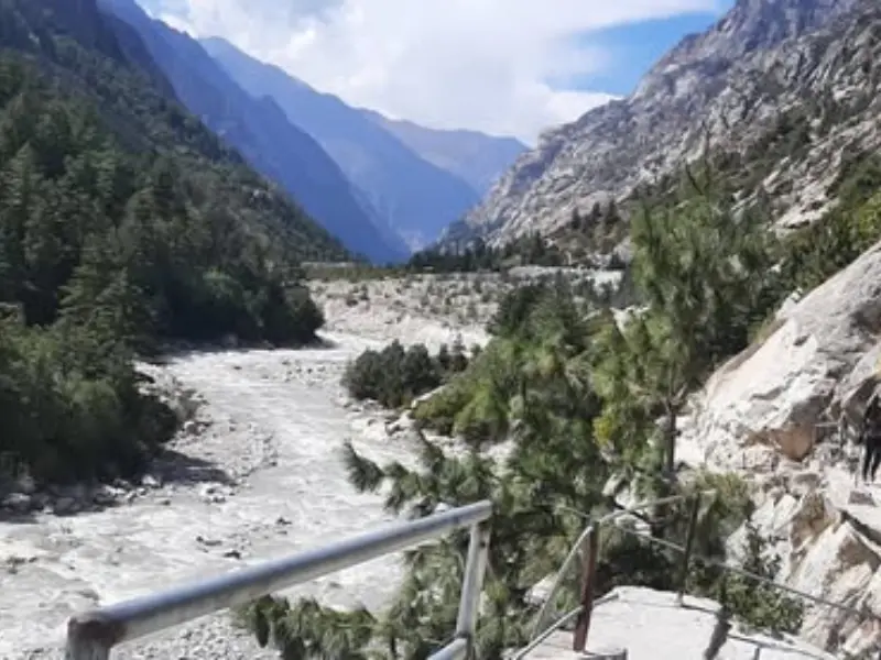 View of Gaumukh Trek