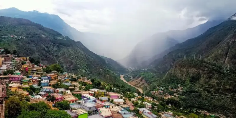 Gopeshwar Hill Station View View of Gopeshwar hill station