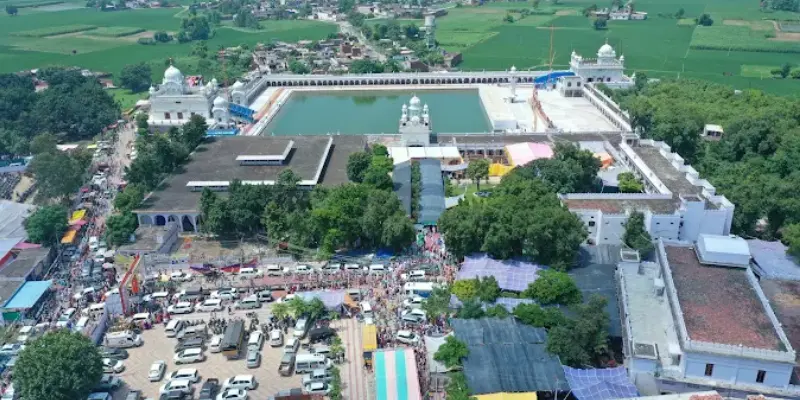 View of Gurudwara guru ka bagh