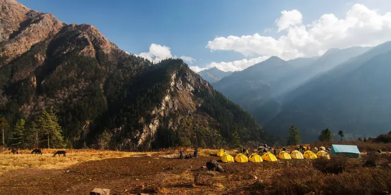 har ki dun trek winter view