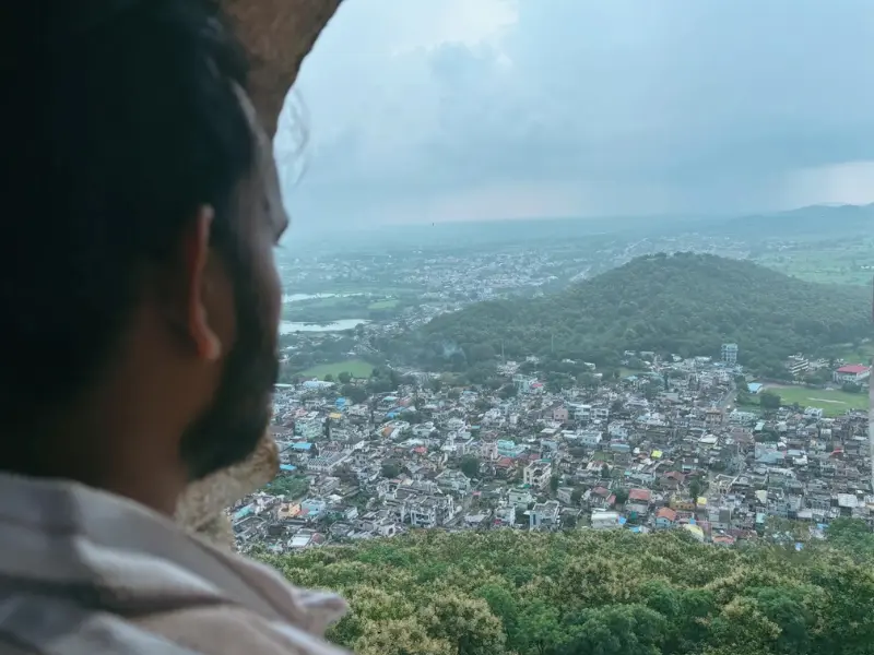 View of hill stations near Amravati