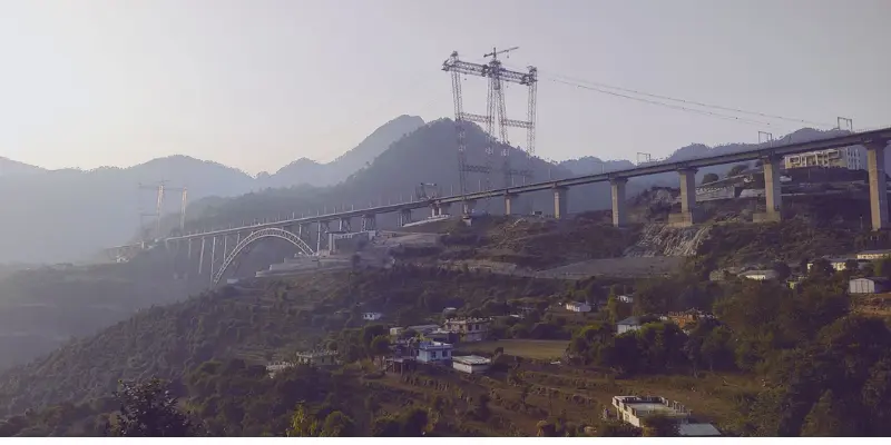 View of Hills near Jammu