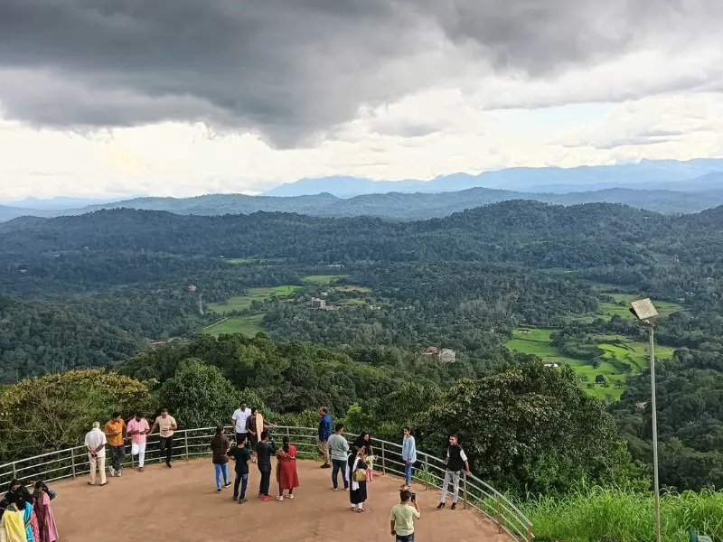 Visit hill stations near Mysore
