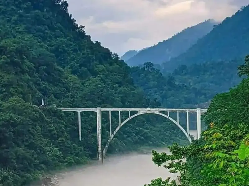 View of Hill stations near Siliguri