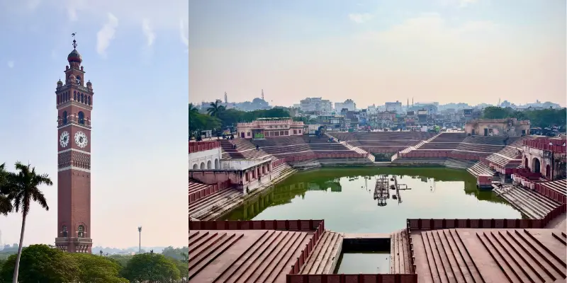 View of Hussainabad Clock Tower