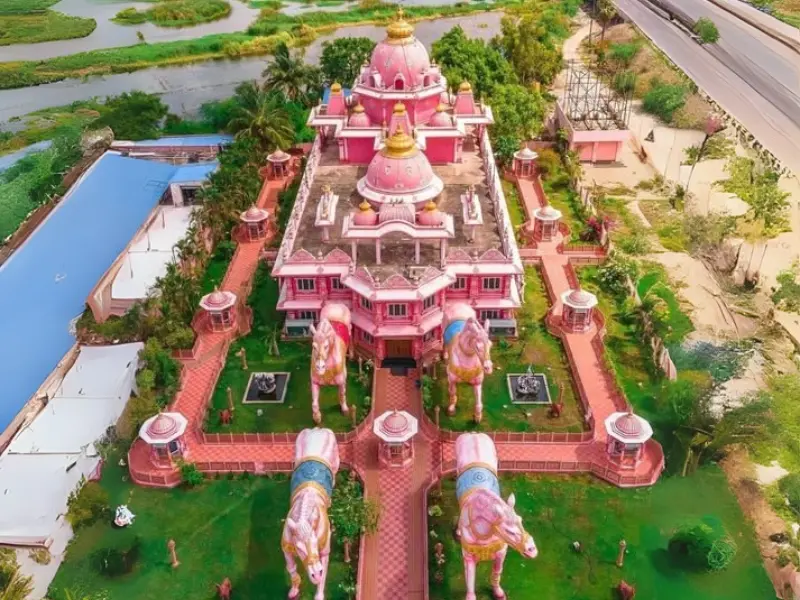 Visit ISKCOn temple Near anantapur