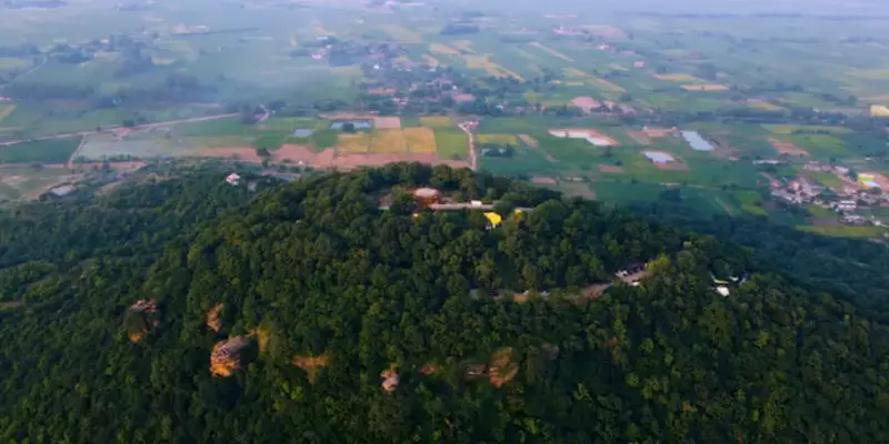 View of Kaimur wildlife sanctuary