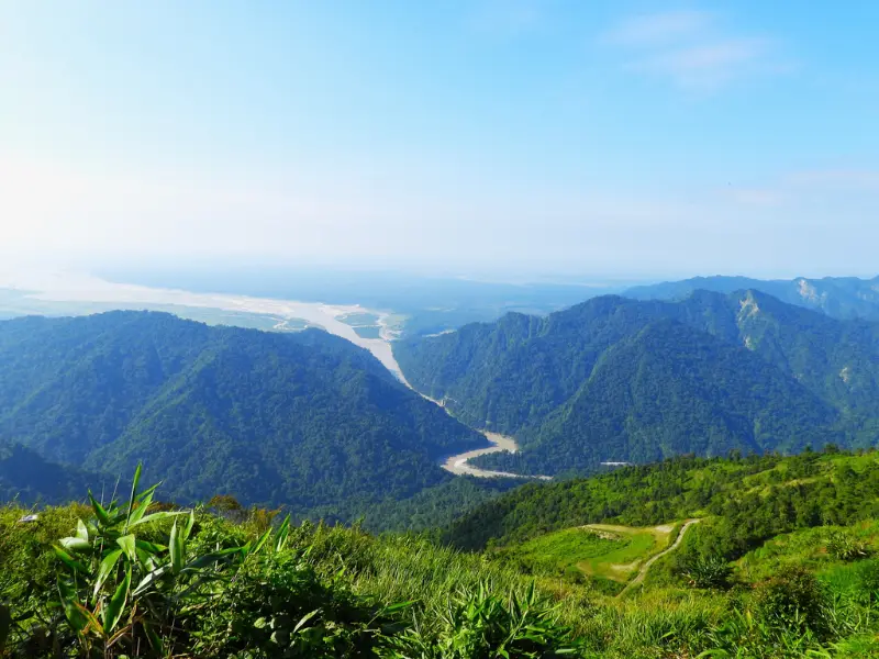 View of Kalijhra hills