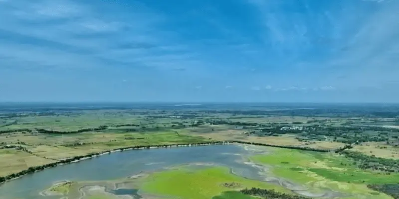 Karaivetti Bird Sanctuary View View of Karaivetti bird sanctuary