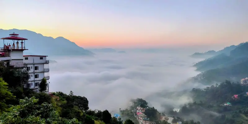 Kasol Hills View in India
