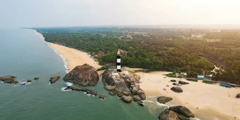 View of Kaup light house