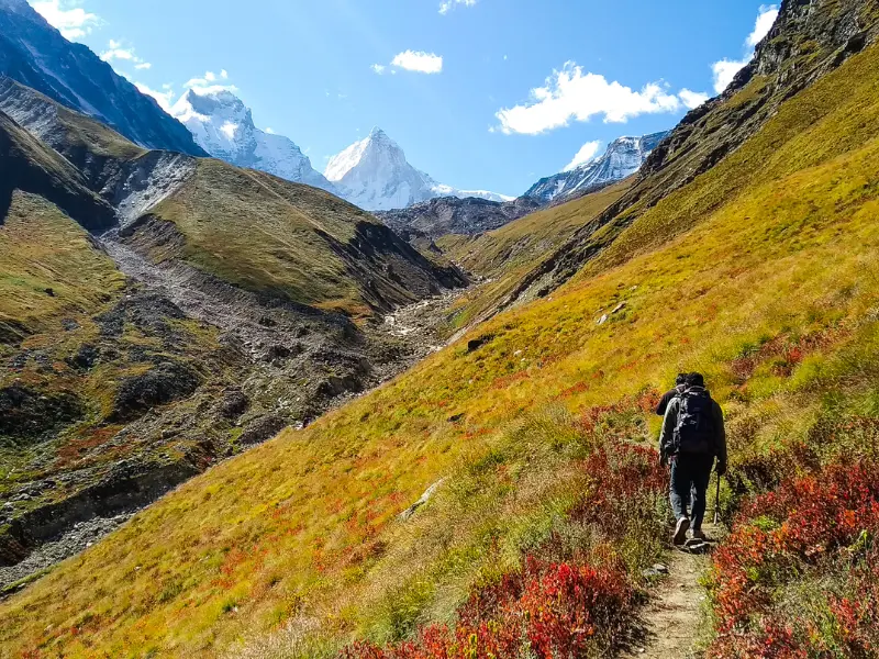 Summer view of Kedartal Trek