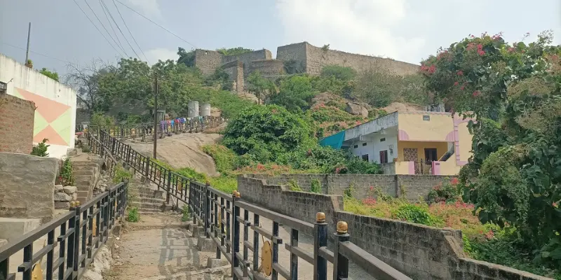 View of Khammam fort