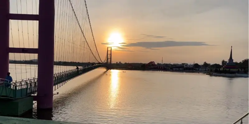 View of Komati Cheruvu