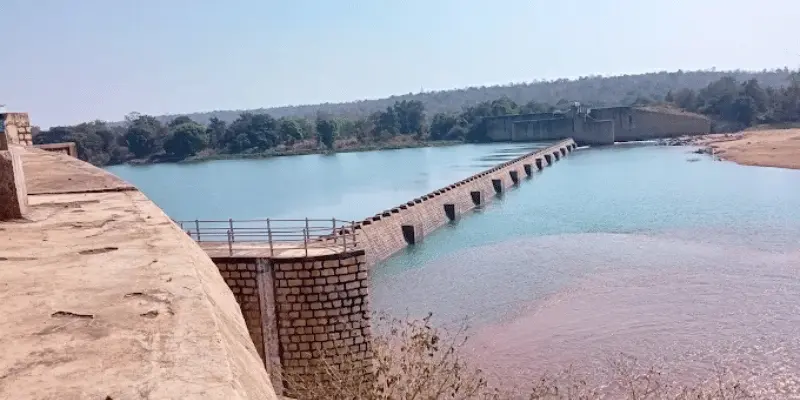 Kukda Dam View View of Kukda Dam