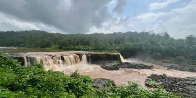 View of Kushiyara waterfall